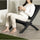 Agave Lounge Chair, Black - South Shore Furniture