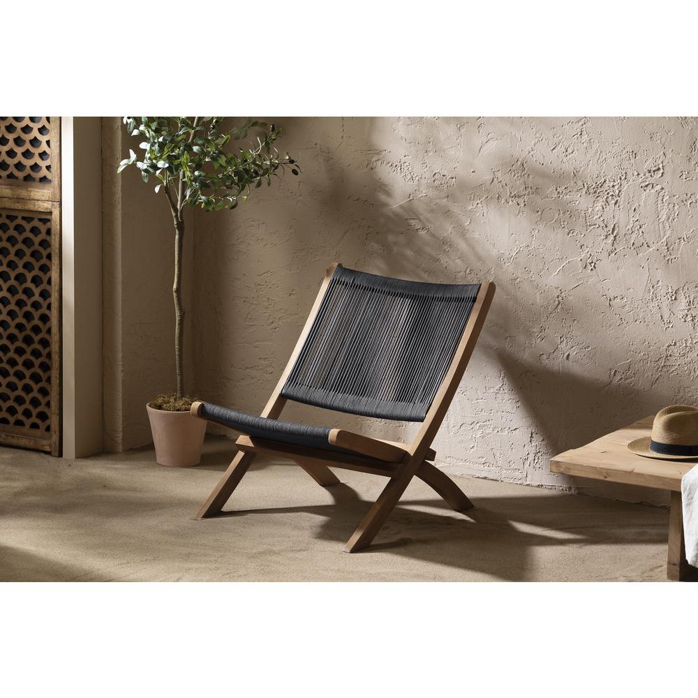 Agave Lounge Chair, Natural and Gray - South Shore Furniture