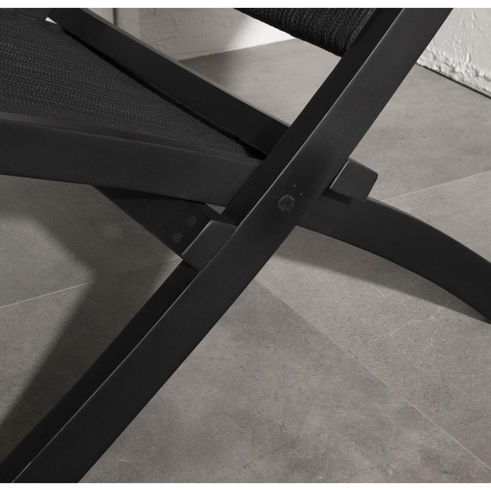 Agave Lounge Chair, Black - South Shore Furniture