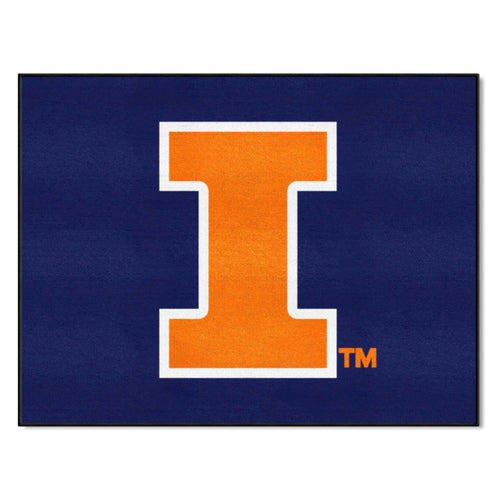 Fanmats - University of Illinois All-Star Mat 33.75''x42.5''