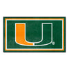 Fanmats - University of Miami 3x5 Rug 36''x 60''