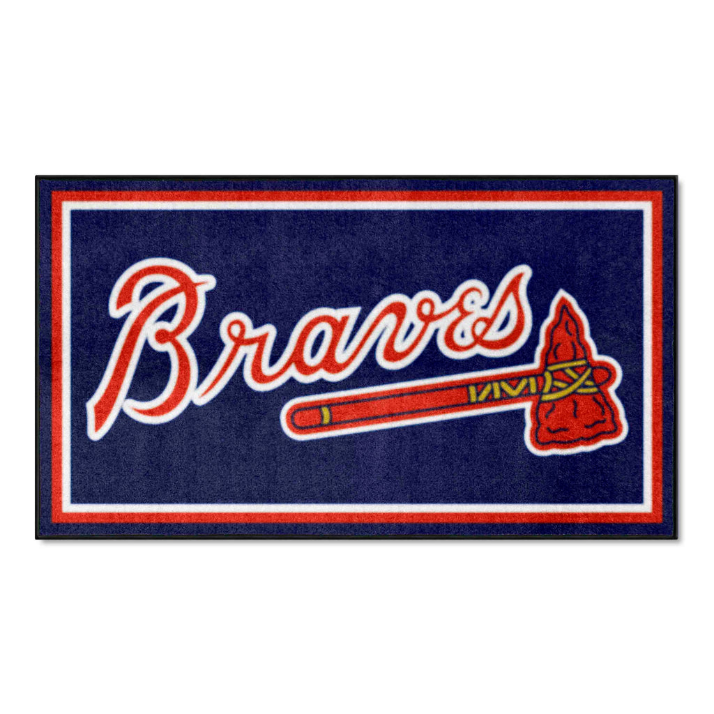 Fanmats - MLB - Atlanta Braves 3x5 Rug 36''x 60''