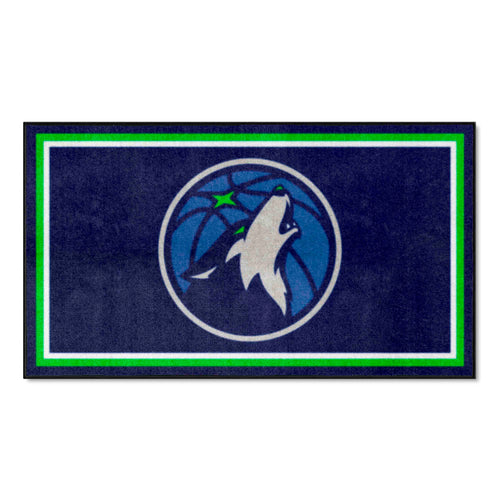 Fanmats - NBA - Minnesota Timberwolves 3x5 Rug 36''x 60''
