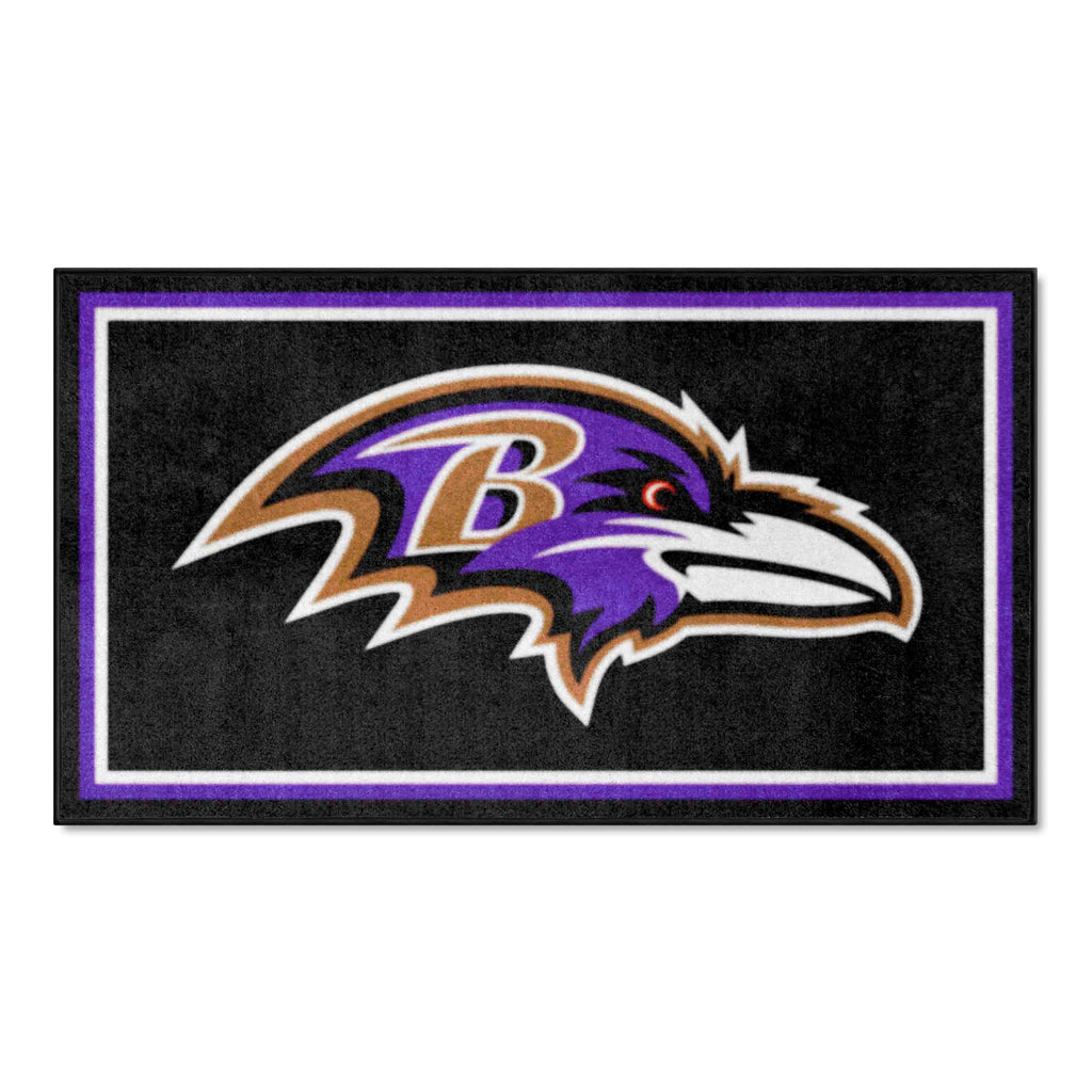 Fanmats - NFL - Baltimore Ravens 3x5 Rug 36''x 60''