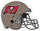 Tampa Bay Buccaneers Magnet Car Style 12 Inch Helmet Design -