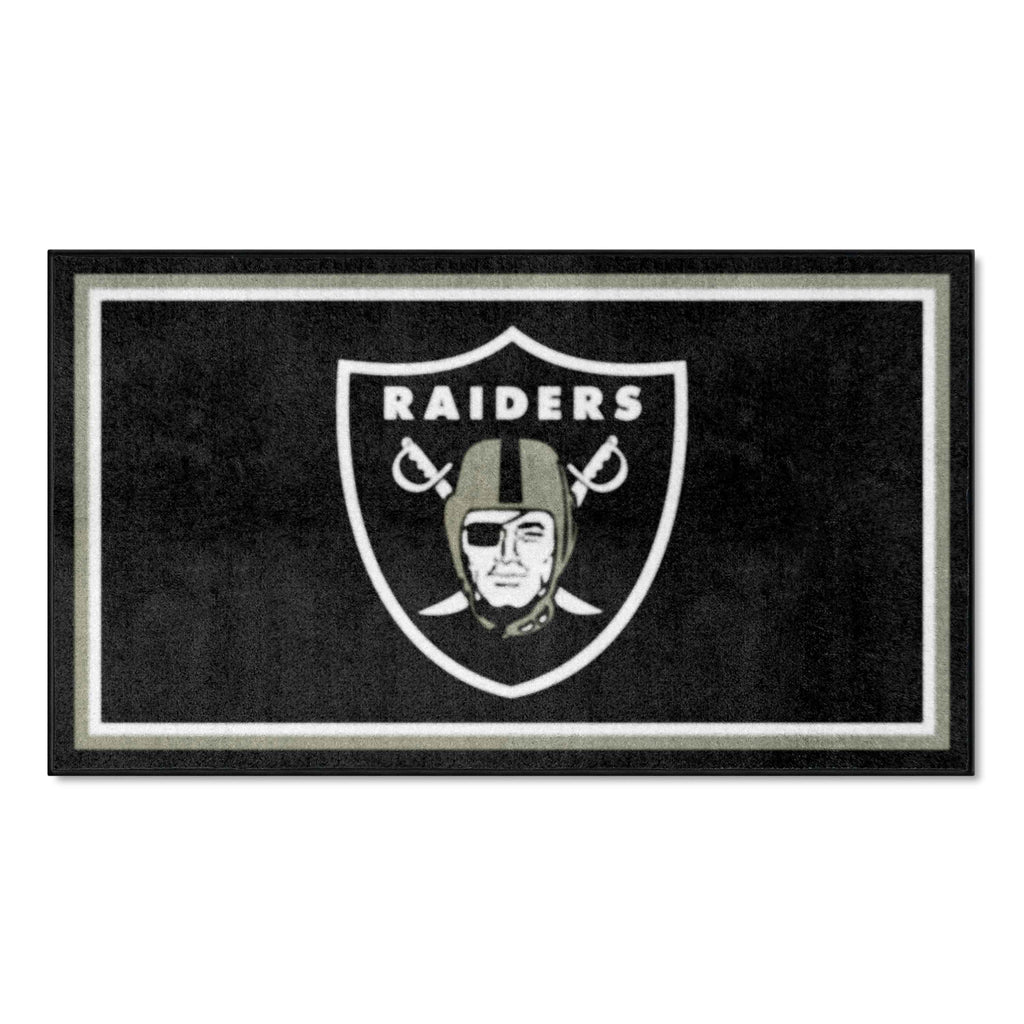 Fanmats - NFL - Oakland Raiders 3x5 Rug 36''x 60''
