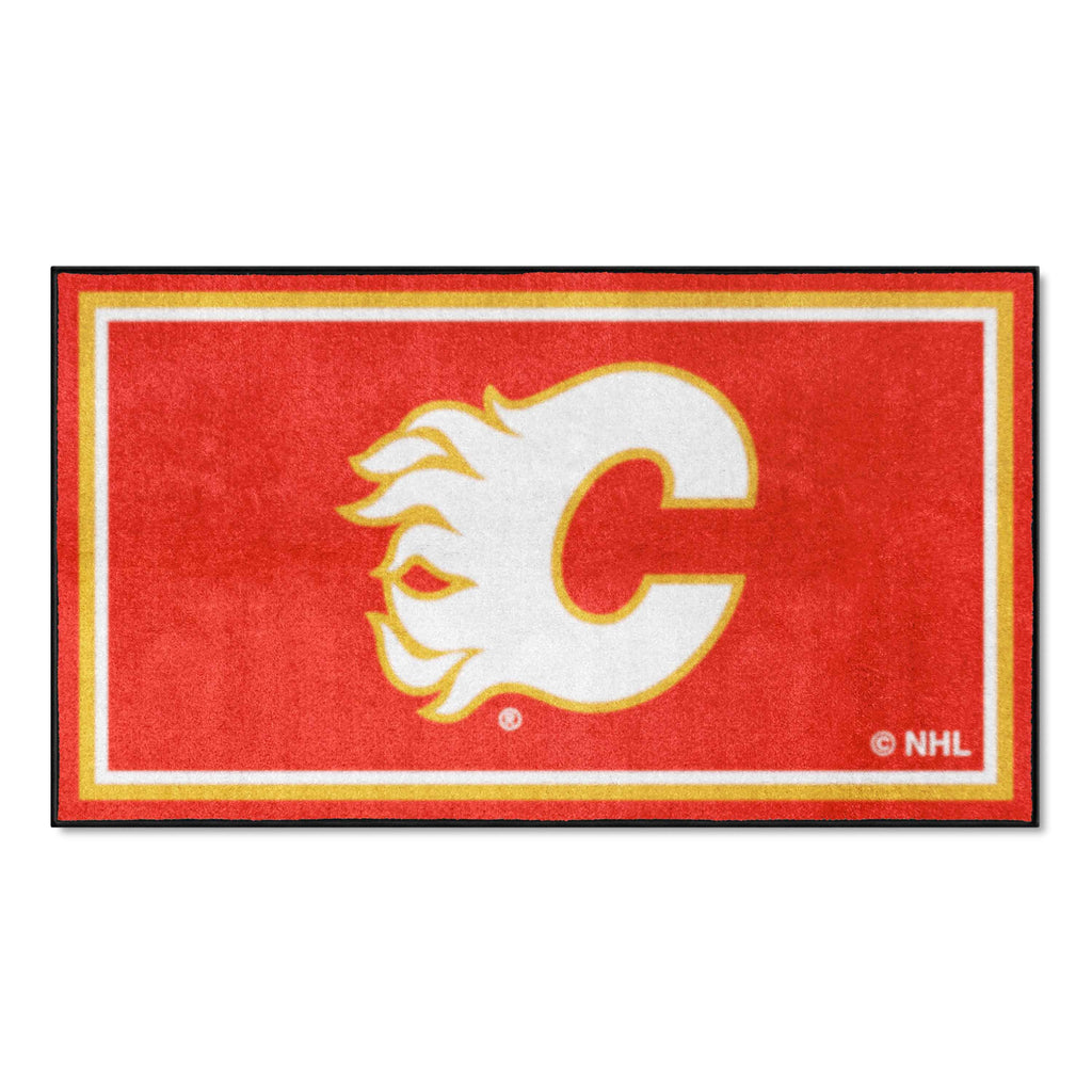 Fanmats - NHL - Calgary Flames 3x5 Rug 36''x 60''