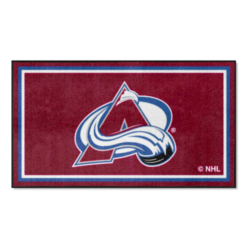 Fanmats - NHL - Colorado Avalanche 3x5 Rug 36''x 60''