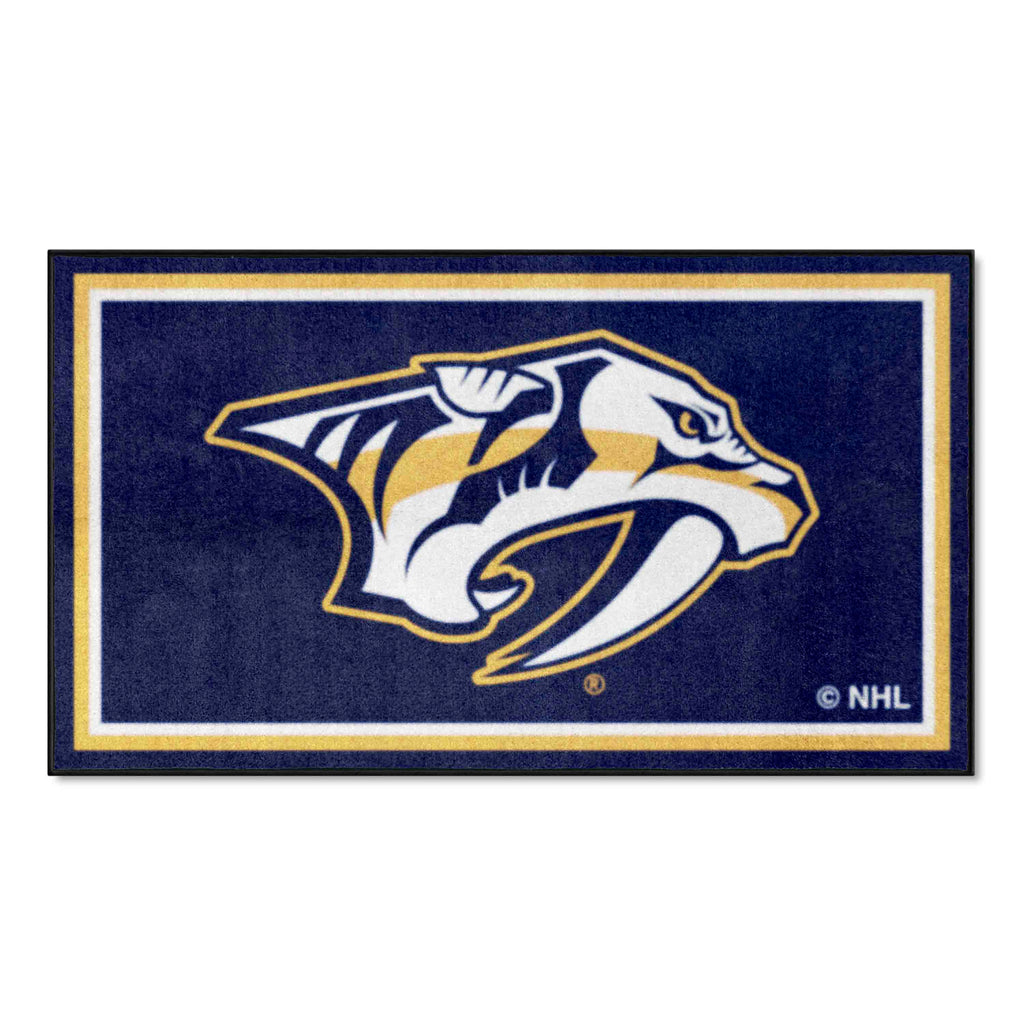 Fanmats - NHL - Nashville Predators 3x5 Rug 36''x 60''