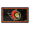Fanmats - NHL - Ottawa Senators 3x5 Rug 36''x 60''