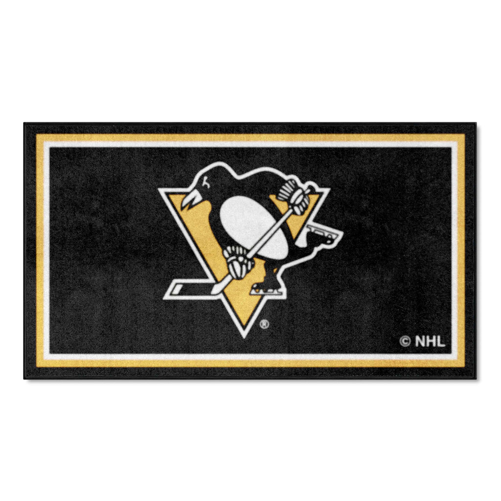 Fanmats - NHL - Pittsburgh Penguins 3x5 Rug 36''x 60''