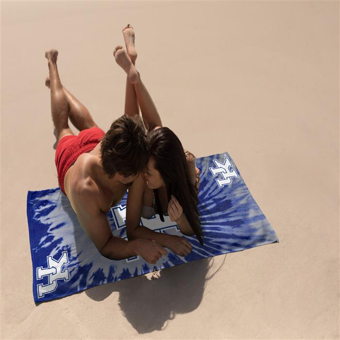 Kentucky Wildcats NCAA Psychedelic Beach Towel 30 X 60 Inches - Northwest