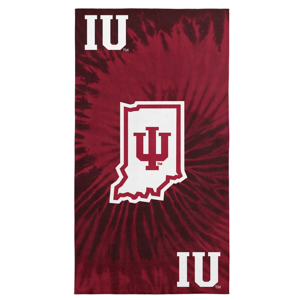 Indiana Hoosiers NCAA Psychedelic Beach Towel 30 X 60 Inches - Northwest