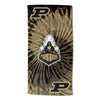 Purdue Boilermakers NCAA Psychedelic Beach Towel 30 X 60 Inches - Northwest