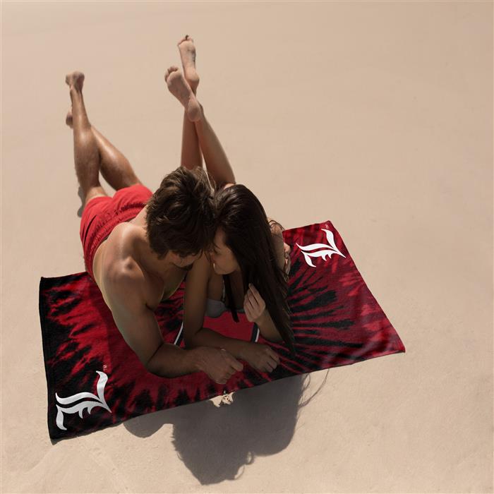 Louisville Cardinals NCAA Psychedelic Beach Towel 30 X 60 Inches - Northwest