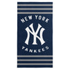 New York Yankees MLB Stripes Beach Towel 30 X 60 Inches - Northwest