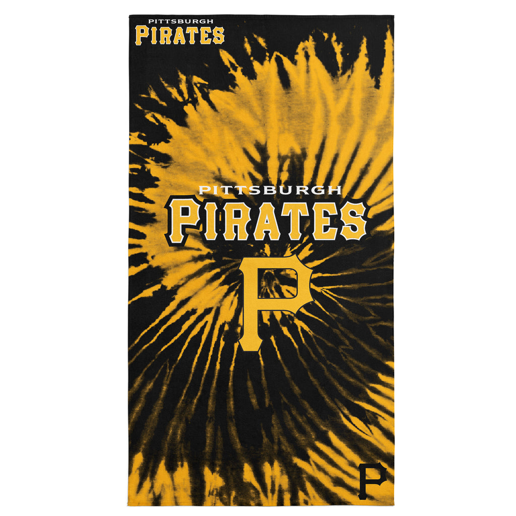Pittsburgh Pirates MLB Psychedelic Beach Towel 30 X 60 Inches - Northwest