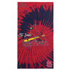 St Louis Cardinals MLB Psychedelic Beach Towel 30 X 60 Inches - Northwest
