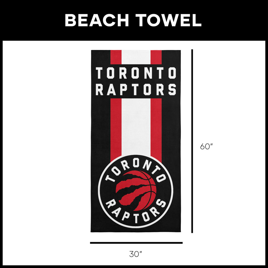 Toronto Raptors NBA Zone Read Beach Towel 30 X 60 Inches - Northwest