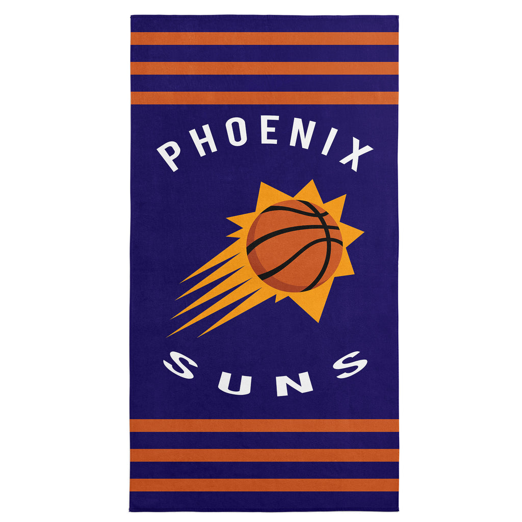 Phoenix Suns NBA Stripes Beach Towel 30 X 60 Inches - Northwest