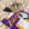 Los Angeles Lakers NBA Zone Read Beach Towel 30 X 60 Inches - Northwest