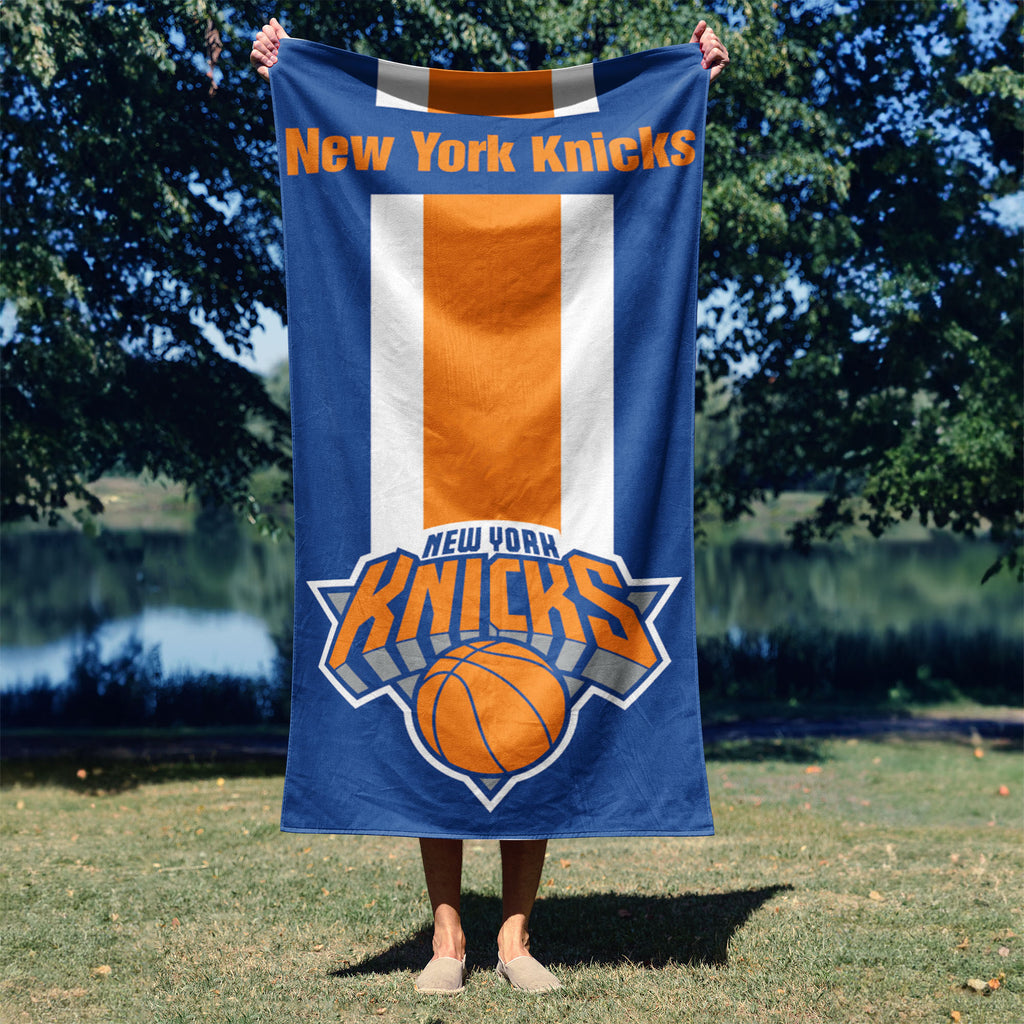 New York Knicks NBA Zone Read Beach Towel 30 X 60 Inches - Northwest