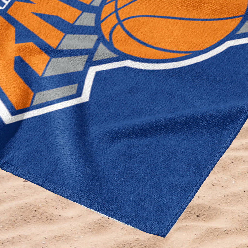 New York Knicks NBA Zone Read Beach Towel 30 X 60 Inches - Northwest