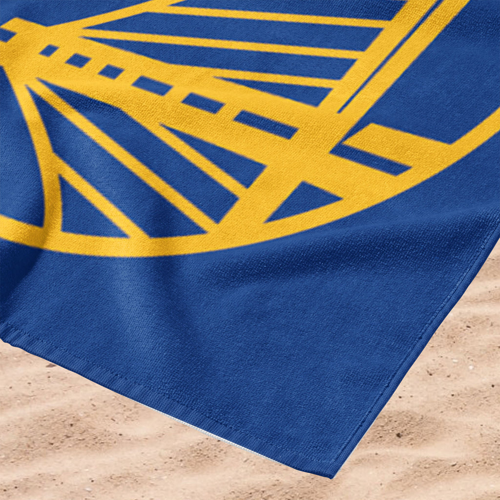 Golden State Warriors NBA Zone Read Beach Towel 30 X 60 Inches - Northwest