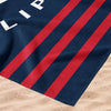 Los Angeles Clippers NBA Stripes Beach Towel 30 X 60 Inches - Northwest