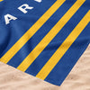 Golden State Warriors NBA Stripes Beach Towel 30 X 60 Inches - Northwest