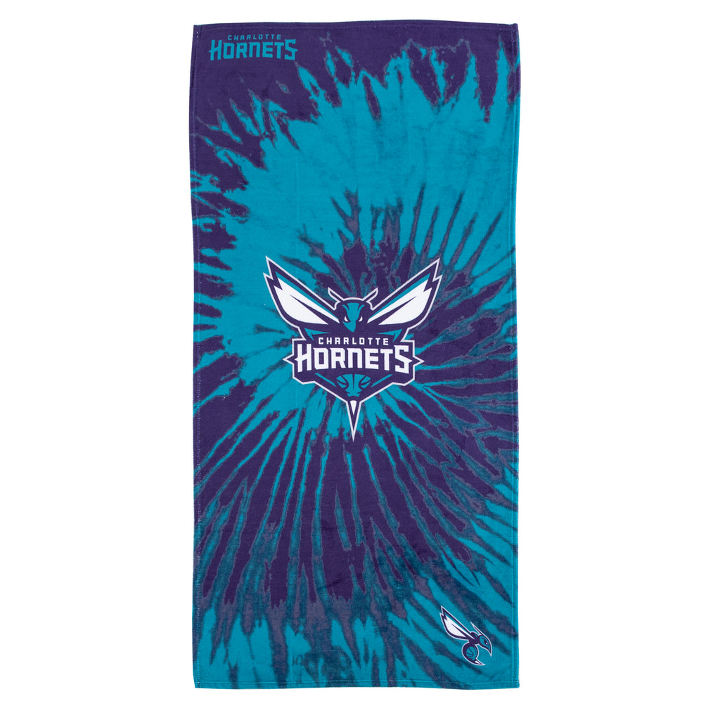 Charlotte Hornets NBA Psychedelic Beach Towel 30 X 60 Inches - Northwest
