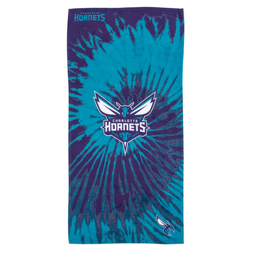 Charlotte Hornets NBA Psychedelic Beach Towel 30 X 60 Inches - Northwest