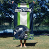 Seattle Seahawks NFL Zone Read Beach Towel 30 X 60 Inches - Northwest
