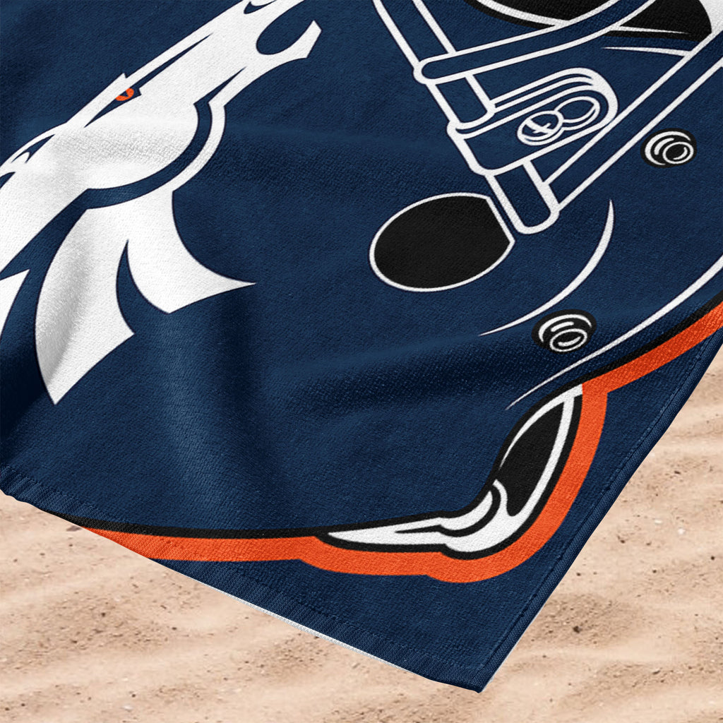 Denver Broncos NFL Zone Read Beach Towel 30 X 60 Inches - Northwest
