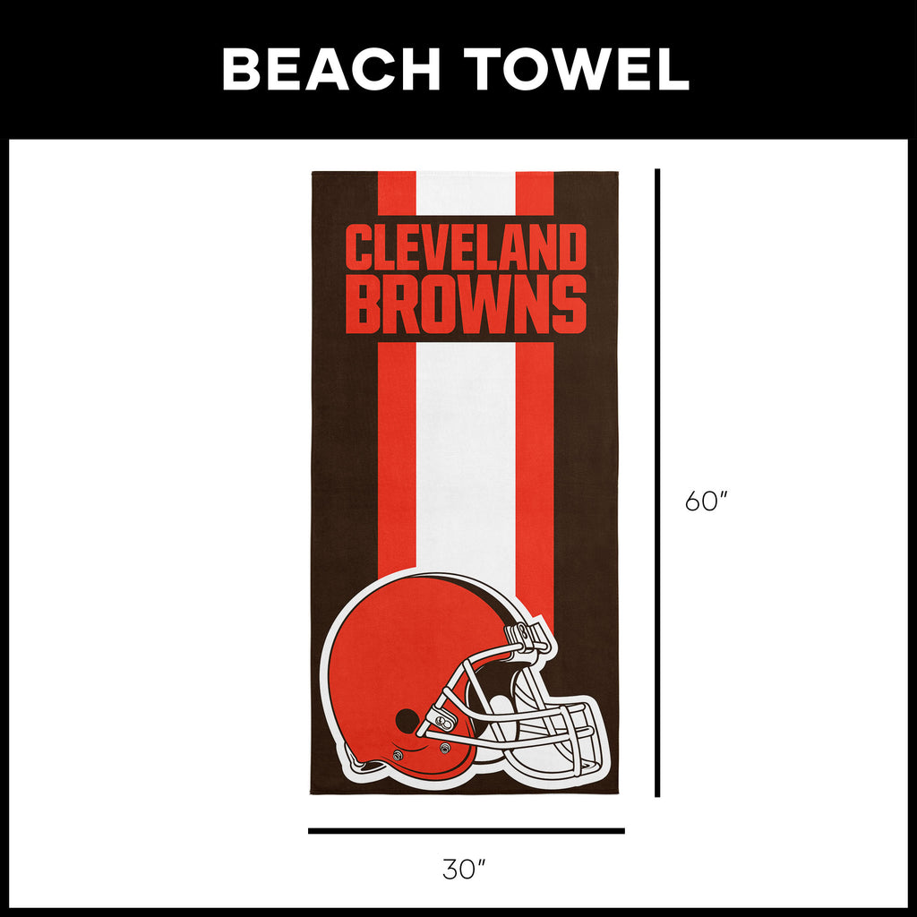 Cleveland Browns NFL Zone Read Beach Towel 30 X 60 Inches - Northwest