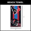 Houston Texans NFL Zone Read Beach Towel 30 X 60 Inches - Northwest