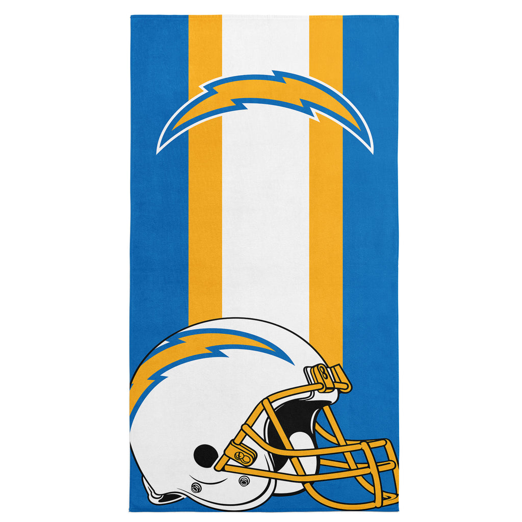 Los Angeles Chargers NFL Zone Read Beach Towel 30 X 60 Inches - Northwest