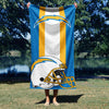 Los Angeles Chargers NFL Zone Read Beach Towel 30 X 60 Inches - Northwest