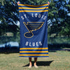St. Louis Blues NHL Stripes Beach Towel 30 X 60 Inches - Northwest