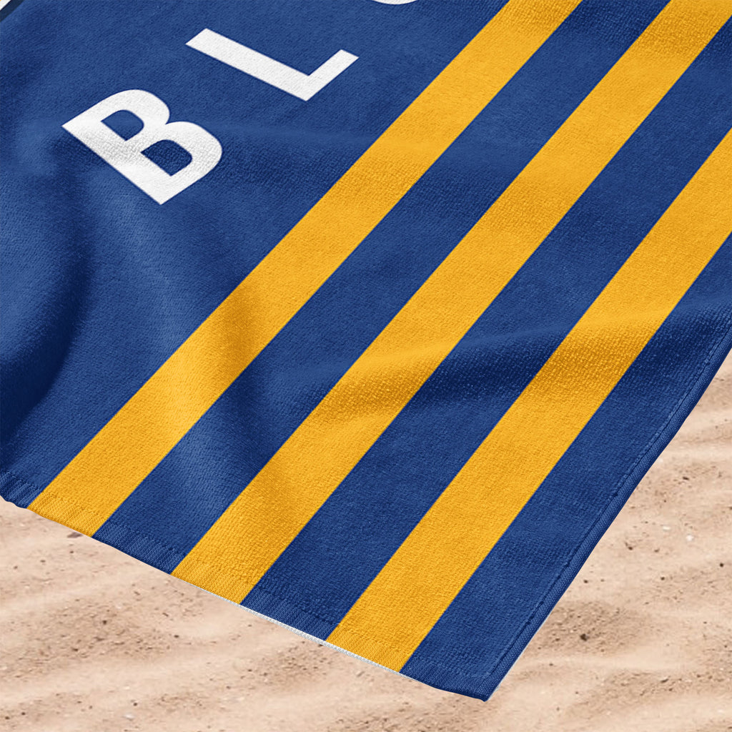 St. Louis Blues NHL Stripes Beach Towel 30 X 60 Inches - Northwest