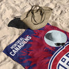 Montreal Canadiens NHL Psychedelic Beach Towel 30 X 60 Inches - Northwest