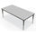 Activity Table - 36''X72'' Rectangle - Gray Nebula Top Surface - Black Edgeband - BALT