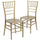 2 Pk. HERCULES PREMIUM Series Gold Resin Stacking Chiavari Chair - Flash Furniture
