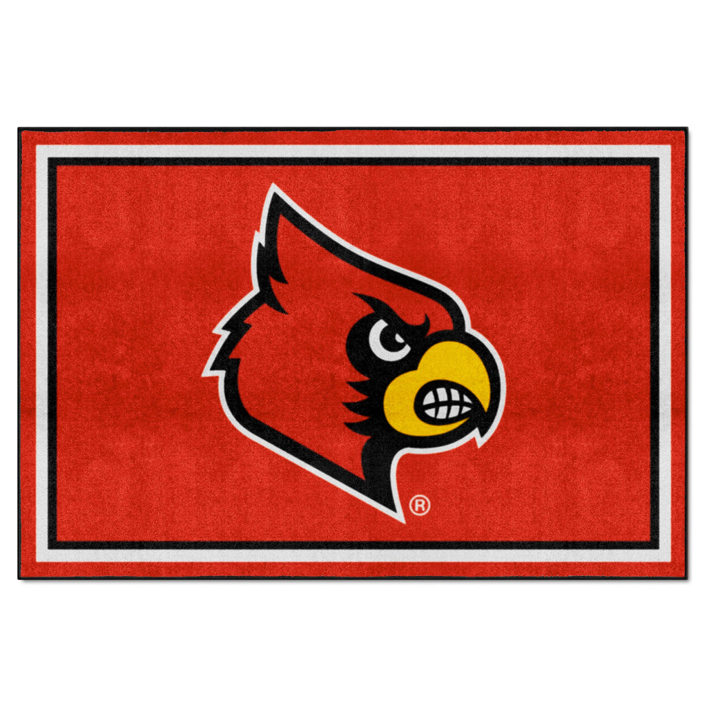 Fanmats - University of Louisville 5x8 Rug 59.5''x88''
