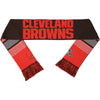 Cleveland Browns Split Logo Reverse Scarf -