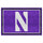 Fanmats - Northwestern University 5x8 Rug 59.5''x88''