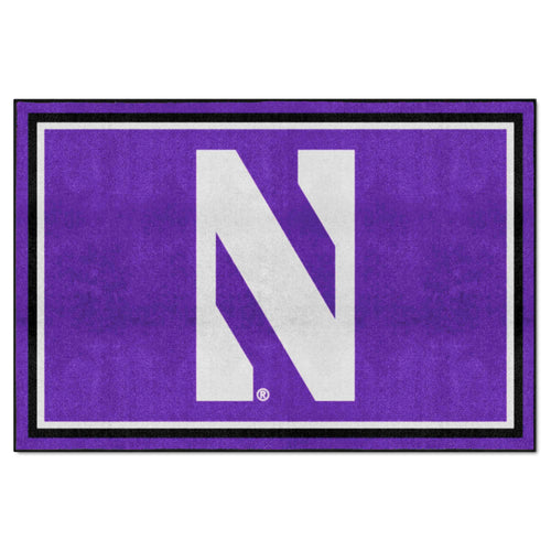 Fanmats - Northwestern University 5x8 Rug 59.5''x88''