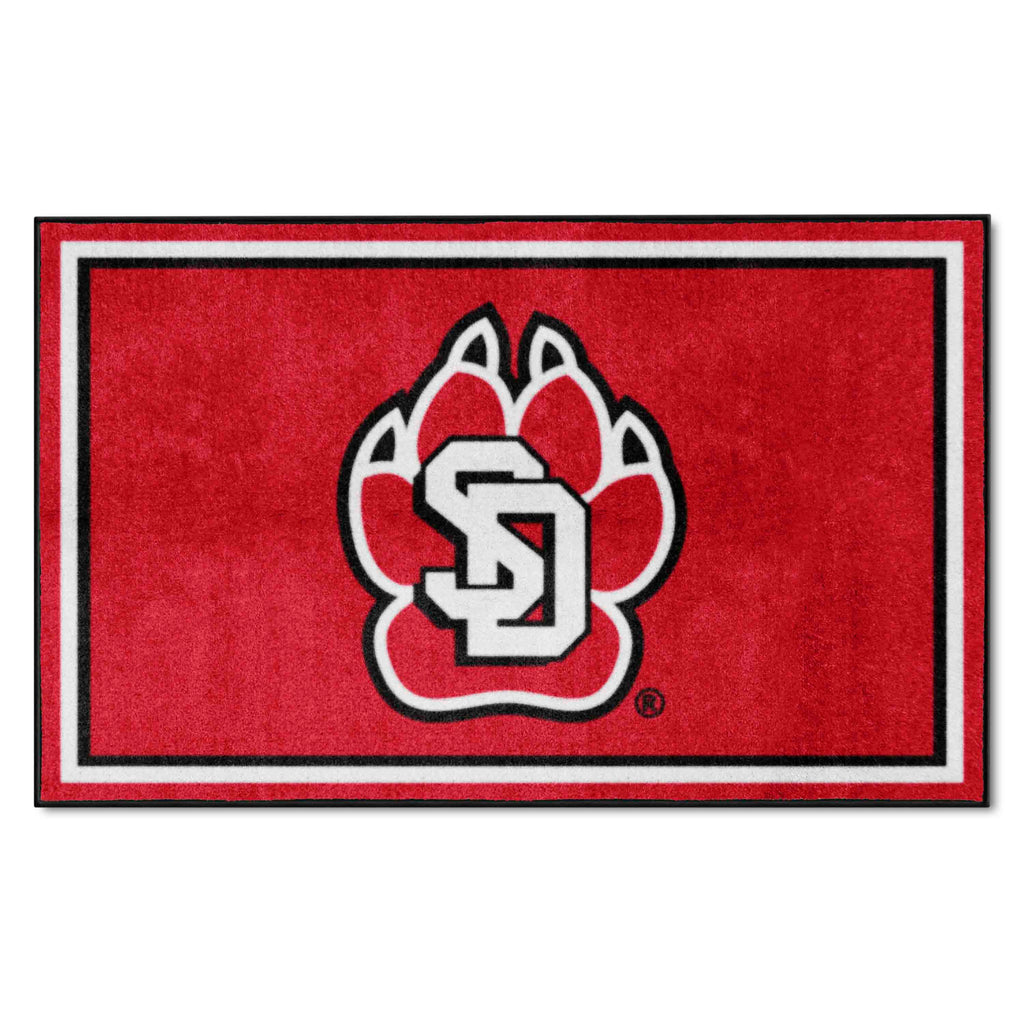 Fanmats - University of South Dakota 4x6 Rug 44''x71''