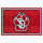 Fanmats - University of South Dakota 5x8 Rug 59.5''x88''