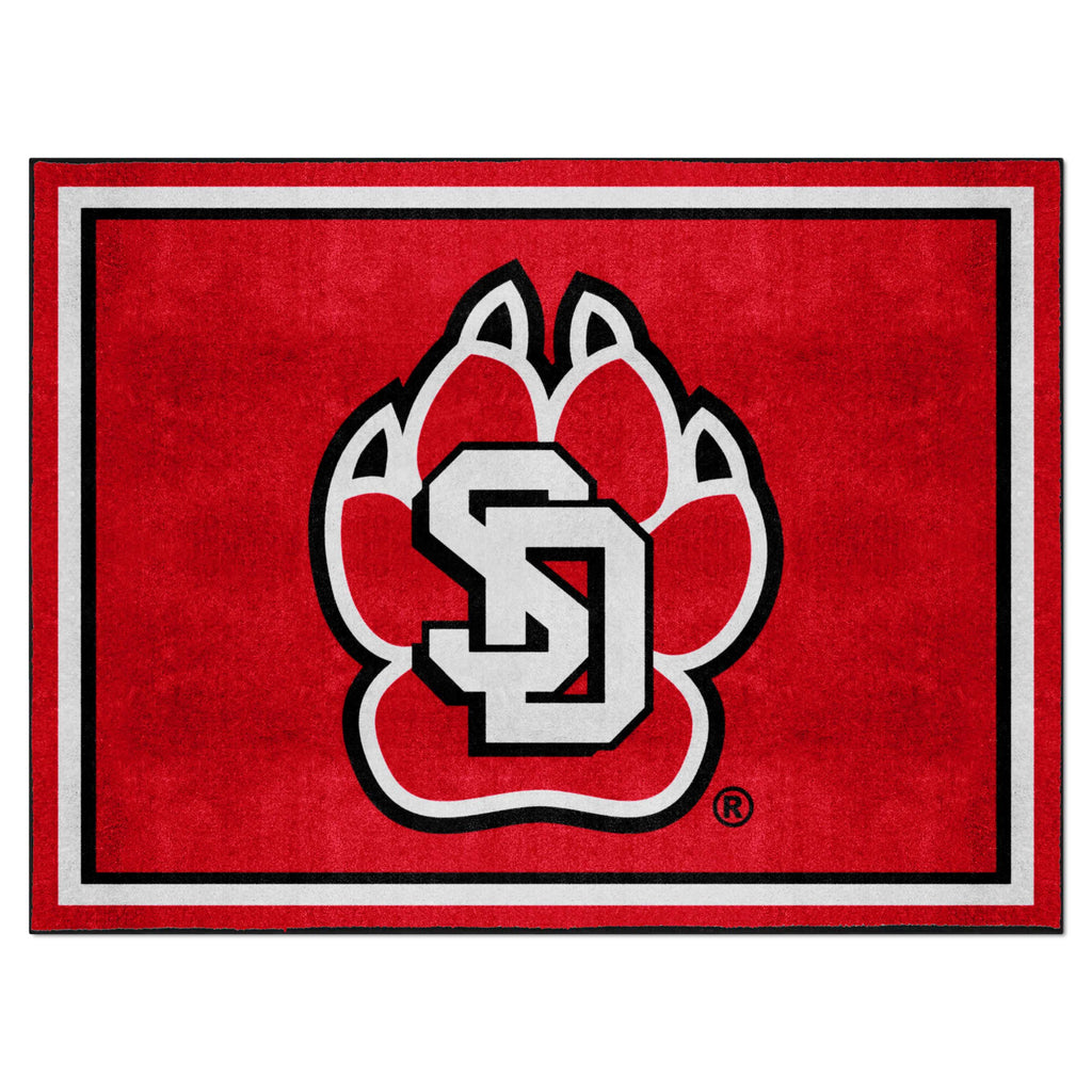 Fanmats - University of South Dakota 8x10 Rug 87''x117''